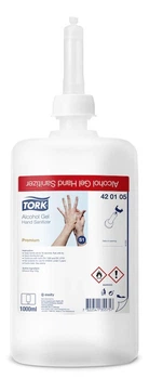Спиртовой гель Tork для дезинфекции рук 1 литр 420105