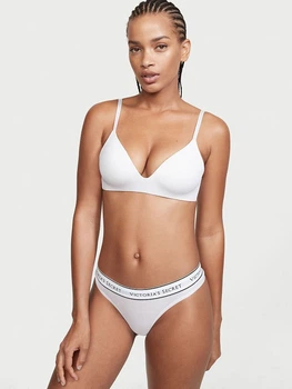 Трусики-танга Victoria's Secret 465441512 XS Білі (1159756992)