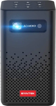 Портативний кишеньковий проектор Byintek P20 з WiFi підтримкою 4K 3D та акумулятором на 7200 mAh (P20UPD)