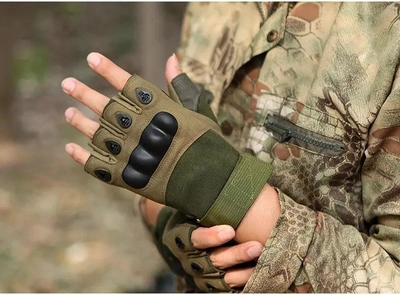 Тактические перчатки Combat Green