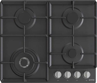 Варильна поверхня газова Gorenje GW 641 EXB (емаль, чавунні решітки, газ-контроль, турбо-конф.) 243146