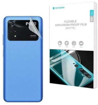 Антиблікова плівка на задню панель RockSpace Explosion-Proof Matte для Xiaomi Poco M4 Pro 4G