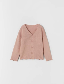 Кофта Zara д6730 пудрова 98