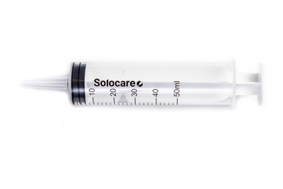 Шприц 50 мл Catheter Tip без голки 3-х комп. однораз. стер. «Solocare» Solocare