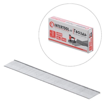 Цвях для степлера 18мм (18GA) 1.0*1.25 мм INTERTOOL PT-8618