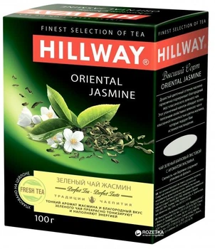 Чай Hillway Oriental Jasmine Зеленый с жасмином листовой 100 г (8886300990102)