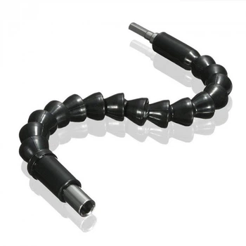 Удлинитель гибкий для отвертки и дрели Snake Bit 30см черный