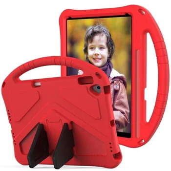 Чехол STR EVA с ручкой и подставками для Apple iPad Air 2 Летучая мышка, детский Red