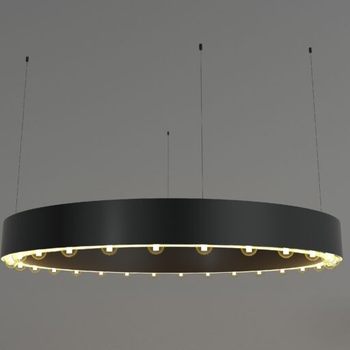Светильник MG Group FLASH LAMP Черный матовый Ø 800х70х80 mm 168W