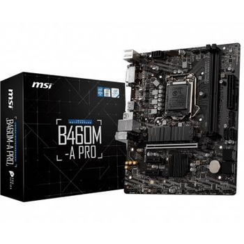 Материнська плата MSI B460M-A Pro, s-1200, mATX, 2xDDR4