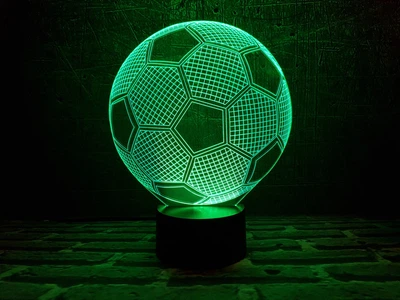 Сменная пластина для 3D светильников "Футбольный мяч" 3DTOYSLAMP 3222341