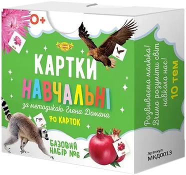 Карточки обучающие ПК Мастер по методике Глена Домана Базовый набор №6 (МКД0013)
