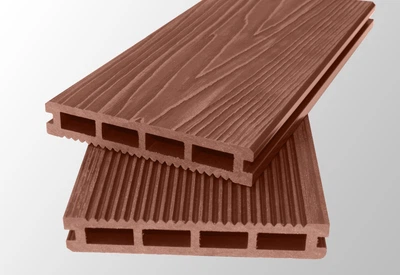 Террасная доска Classic 3D полая 0,33 м.кв. 150х25x2200 мм Терракот