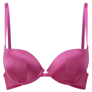Бюстгальтер Gossard Dotty G111 гладкий елегантний з глибоким вирізом на кісточках 80D Hot Pink (5053014211264)