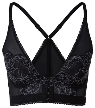 Бюстгальтер Gossard Sport Lux 14508 англійська преміум бралетт мереживо декольте 80F Black (ZIK0000026527)