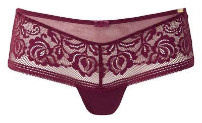 Трусики Gossard Encore 15604 шорти зі сміливим дизайном з Великобританії L Bordeaux (5053014741341)