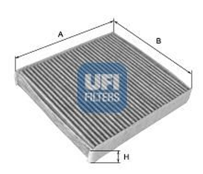 Фильтр, воздух во внутренном пространстве UFI (5411400)