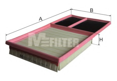 Фільтр повітряний VW, SEAT,SKODA MFilter (K746)