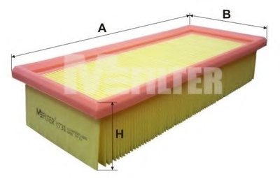 Фильтр воздушный HONDA MFilter (K731)