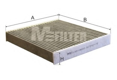 Фильтр салона LEXUS TOYOTA угольный MFilter (K9021C)