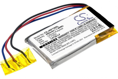 Аккумуляторная батарея Cameron Sino CS-JRP728SL / L0728-LF для JBL JR POP (400 mAh)