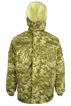 Куртка-бушлат Саржа на хутрі DiSi Company Збройних сил України ЗСУ 48 (А9866) Digital MO