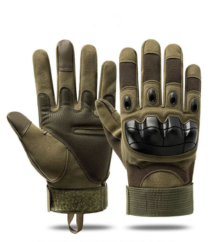 Тактические перчатки с защитой размер L