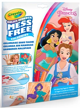 Kolorowanka Crayola Color Wonder Disney Princess 18 stron (71662028138)