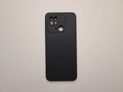 Чехол TPU Matte для Xiaomi Redmi 10C, Poco C40 бампер черный