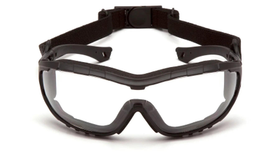 Тактичні окуляри балістичні Pyramex V3T Anti-Fog, прозорі