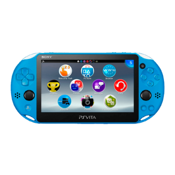 Консоль Sony PlayStation Vita Slim Модифікована 64GB Blue + 5 Вбудованих Ігор Б/У