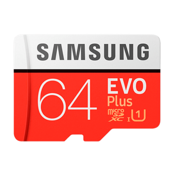 Карта Памяти Samsung EVO Plus microSDXC Class 10 64GB Red Б/У Отличный