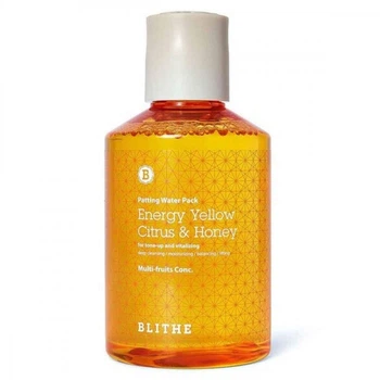 Энергетическая сплэш-маска для сияния кожи Blithe Patting Splash Mask Energy Yellow Citrus & Honey 150 мл