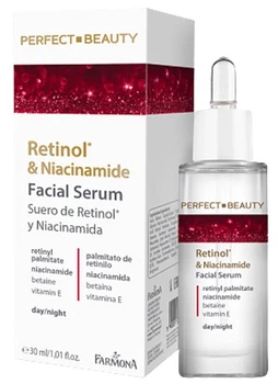 Сыворотка увлажняющая Farmona Perfect Beauty от морщин с ретинолом и ниацинамидом 30 мл (5900117975879)