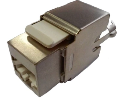 Модуль Hypernet Keystone RJ-45 STP сat.5e 180° узкий KJ-NARSTP5E