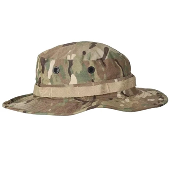 Панама військова тактична 5.11 Tactical MultiCam Boonie Hat мультикам із широкими полями, камуфляжна