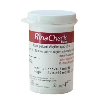 Тест-смужки Ріна Чек (Rina Check) Major Biosystem Corp., 50 шт.