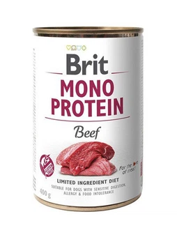 Консервований корм Brit Mono Protein для собак з яловичиною 400 г