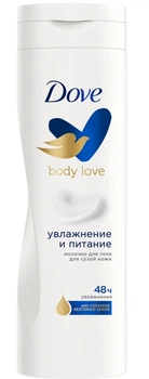 Молочко для тіла Dove Зволоження та живлення 250 мл (8717163558799/8711600456877)