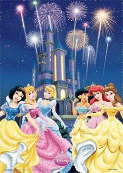 Постер 3D A3 "Disney Princess" 4227493