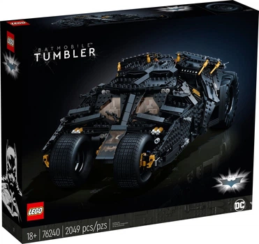 Конструктор LEGO 76240 Супергерої Бетмен Бетмобіль Тумблер DC Super Heroes Batmobile Tumbler