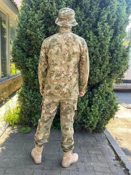 Мужской армейский костюм рип-стоп ВСУ (ЗСУ) Accord Турция тактическая форма Мультикам размер M 70751