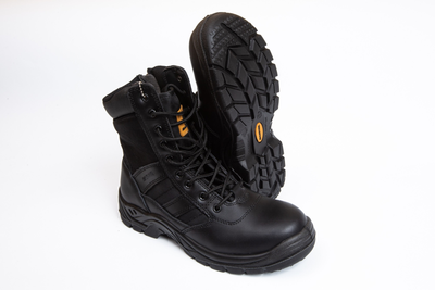 Берці тактичні. Чоловічі ультралегкі бойові черевики Мaxsteel Hi-legs Black 44 (290мм) чорні