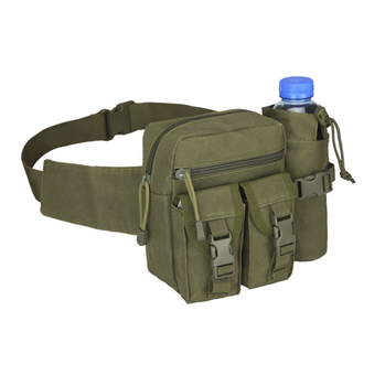 Тактична сумка на пояс/через плече зі знімним чохлом для пляшки AS PRO (11673-mt)