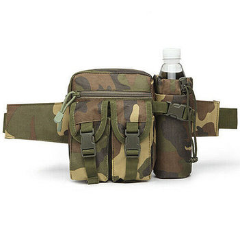 Тактическая сумка на пояс/через плечо со съемным чехлом для бутылки AS PRO (11673-a)