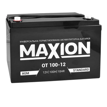 Акумуляторна батарея OUTDO AGM OT 120-12 12V, 120Ah MAXION M-OT100-12