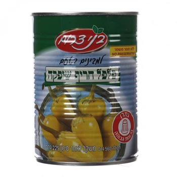 Перець гострий BNEI DAROM Pickled Hot Peppers, 540 г
