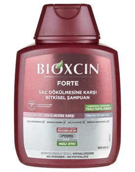 Шампунь Bioxcin Forte растительный шампунь против выпадения волос 300мл