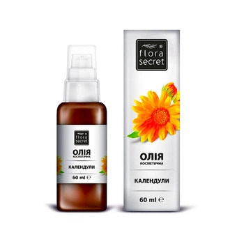 Косметическое масло календулы Flora Secret
