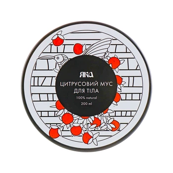 Мус для тіла з цитрусовими Яка 200 мл (4930150752866)